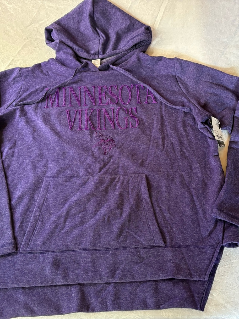 NWT Minnesota Vikings Purple Hoodie Sweater - Women NFL